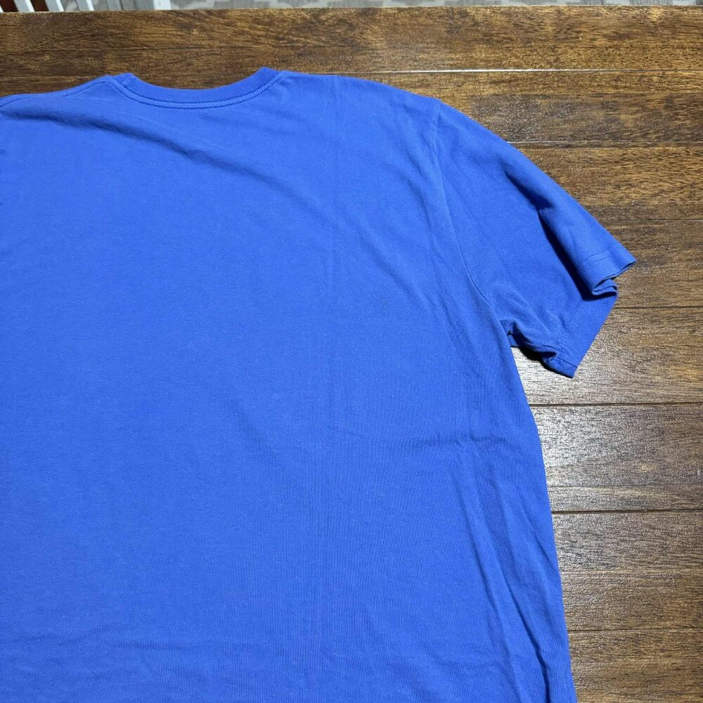 Vintage NIKE Dri-fit HOPE Livestrong Men’s XL T-shirt Blue Yellow *RARE - Picture 5 of 13